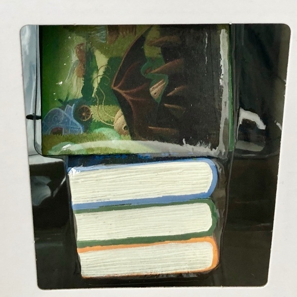 Hallmark, Wizard Harry Potter, Books & Wand, Christmas Tree Ornament, NEW - Picture 4 of 8